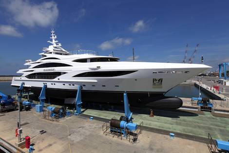 Image for article Benetti launches and delivers 'Illusion I'